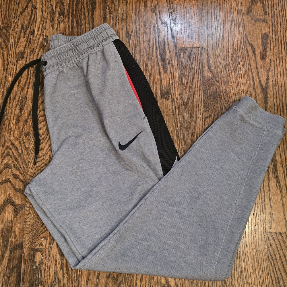 Nike Mens Showtime Fleece Pants Gray